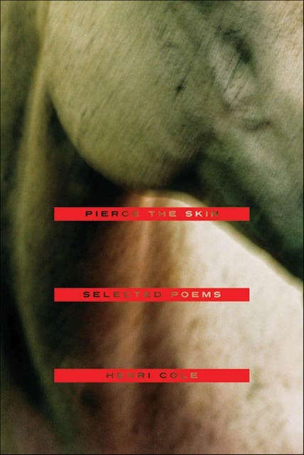 Pierce the Skin: Selected Poems – omslag til lydbogen af Henri Cole