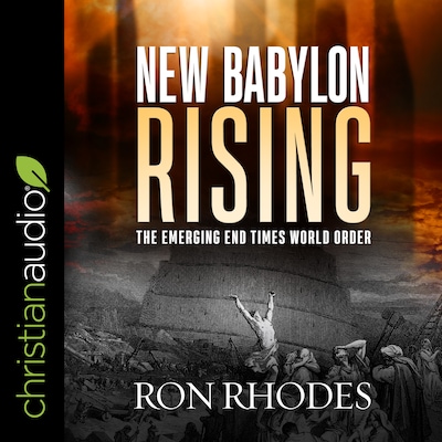 New Babylon Rising – omslag til lydbogen af Ron Rhodes