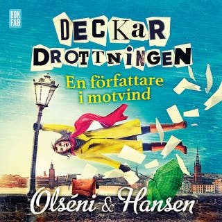 Deckardrottningen – omslag till ljudboken av Christina Olséni,Micke Hansen