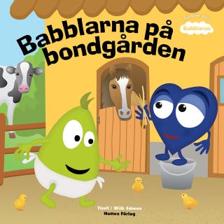 Babblarna på bondgården – omslag till ljudboken av Anneli Tisell