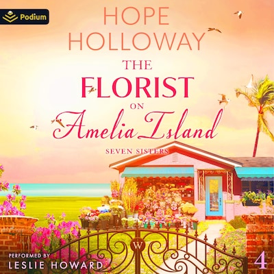 The Florist on Amelia Island – omslag til lydbogen af Hope Holloway