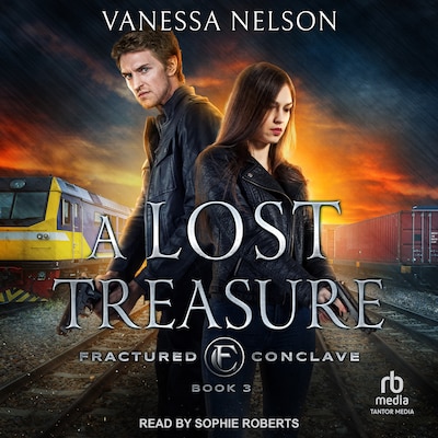 A Lost Treasure – omslag til lydbogen af Vanessa Nelson