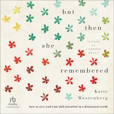 But Then She Remembered – omslag til lydbogen af Katie Westenberg
