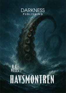 Havsmonstren – omslag till ljudboken av H.G. Wells
