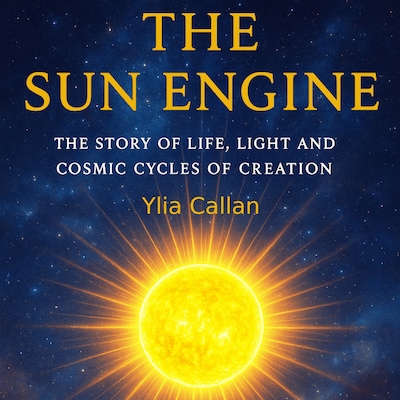 The Sun Engine – omslag til lydbogen af Ylia Callan