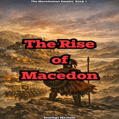 The Rise of Macedon – omslag til lydbogen af Santiago Machain