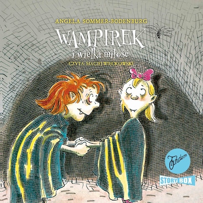 Wampirek. Tom 5. Wampirek i wielka miłość – okładka audiobooka, autor Angela Sommer-Bodenburg