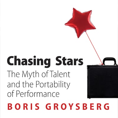 Chasing Stars – omslag til lydbogen af Boris Groysberg