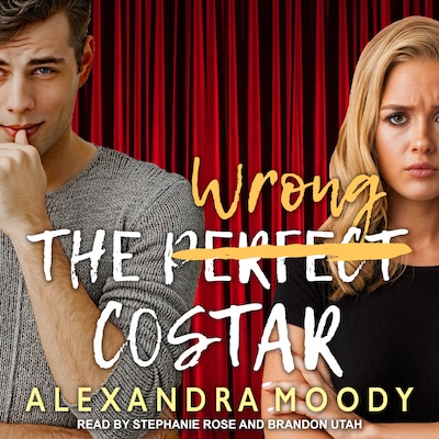 The Wrong Costar – omslag til lydbogen af Alexandra Moody