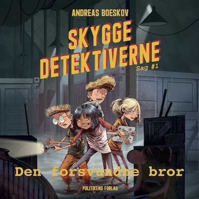Skyggedetektiverne - Sag #1 – omslag til lydbogen af Andreas Boeskov