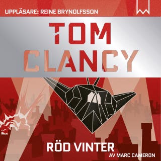 Röd vinter – omslag till ljudboken av Marc Cameron,Tom Clancy