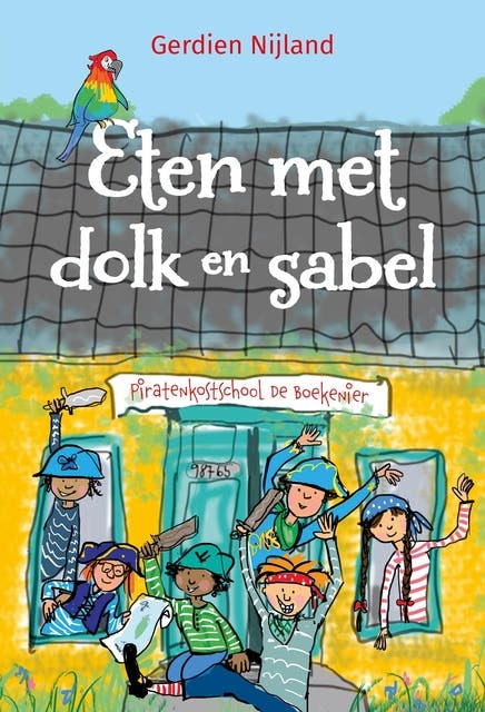 Eten met dolk en sabel – omslag van het luisterboek van Gerdien Nijland