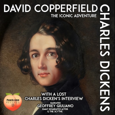 David Copperfield The Iconic Adventure – omslag til lydbogen af Charles Dickens