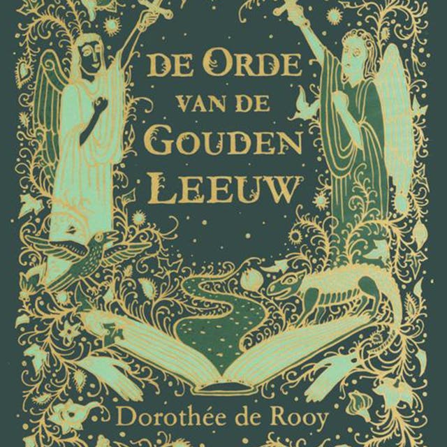 De orde van de Gouden Leeuw – omslag van het luisterboek van Dorothee de Rooy
