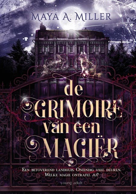 De grimoire van een magiër – omslag van het luisterboek van Maya A Miller