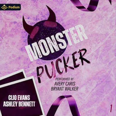 Monster Pucker – omslag til lydbogen af Clio Evans, Ashley Bennett