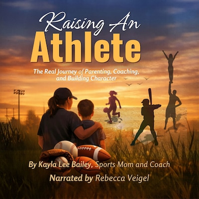 Raising an Athlete – omslag til lydbogen af Bailey Kayla Lee
