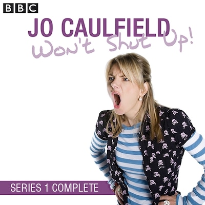 Jo Caulfield Won't Shut Up Series 1 – omslag til lydbogen af Jo Caulfield, Kevin Anderson