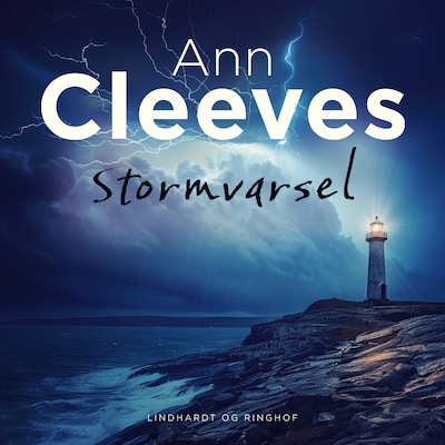 Stormvarsel – omslag til lydbogen af Ann Cleeves