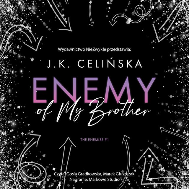 Enemy of my brother – okładka audiobooka, autor J K Celińska