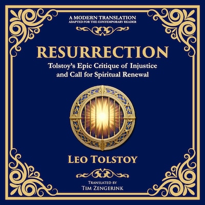 Resurrection – omslag til lydbogen af Leo Tolstoy, Tim Zengerink