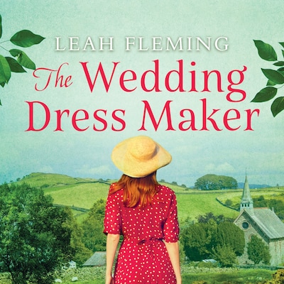The Wedding Dress Maker – omslag til lydbogen af Leah Fleming