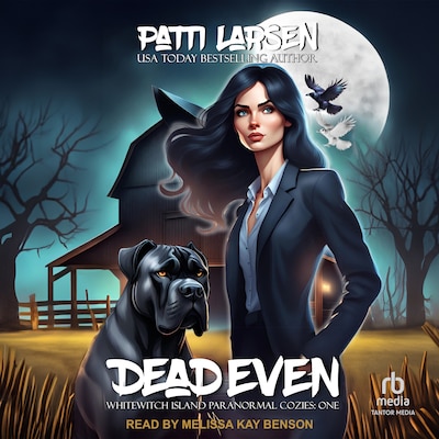 Dead Even – omslag til lydbogen af Patti Larsen