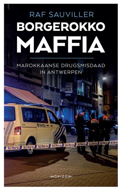 Borgerokko maffia – omslag van het luisterboek van Raf Sauviller