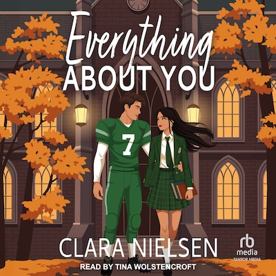 Everything About You – omslag til lydbogen af Clara Nielsen