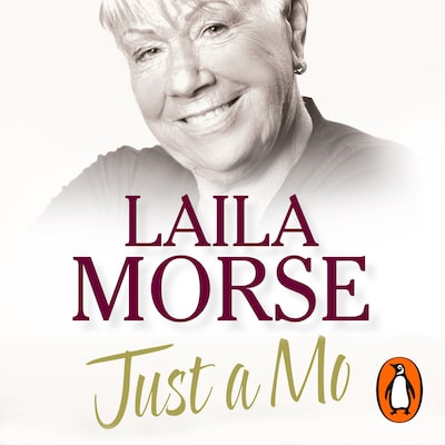 Just a Mo – omslag til lydbogen af Laila Morse