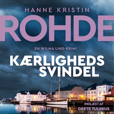 Kærlighedssvindel – omslag til lydbogen af Hanne Kristin Rohde
