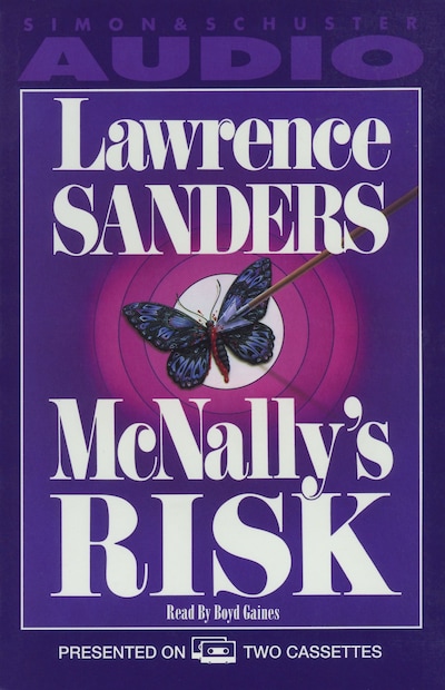 McNally's Risk – omslag til lydbogen af Lawrence Sanders