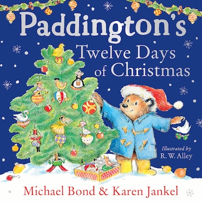 Paddington’s Twelve Days of Christmas – omslag til lydbogen af Michael Bond, Karen Jankel