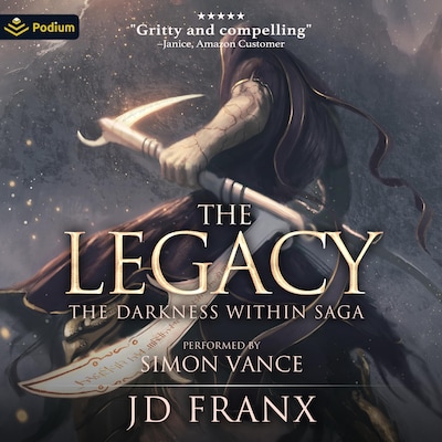 The Legacy – omslag til lydbogen af J.D. Franx