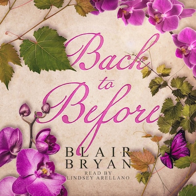 Back to Before – omslag till ljudboken av Blair Bryan