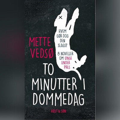 To minutter i dommedag – omslag til lydbogen af Mette Vedsø
