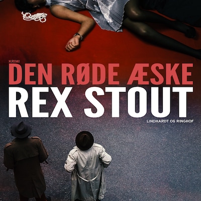 Den røde æske – omslag til lydbogen af Rex Stout