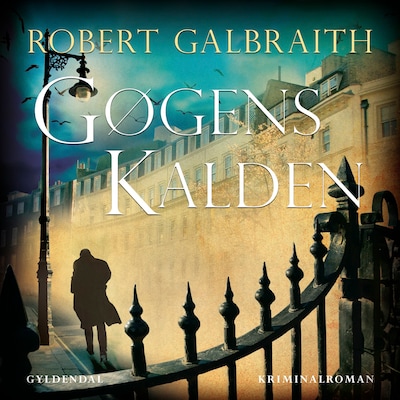 Gøgens kalden – omslag til lydbogen af Robert Galbraith
