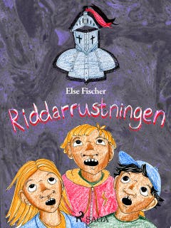 Riddarrustningen – omslag till ljudboken av Else Fischer
