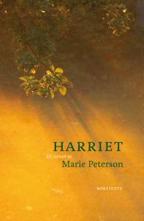 Harriet – omslag till ljudboken av Marie Peterson