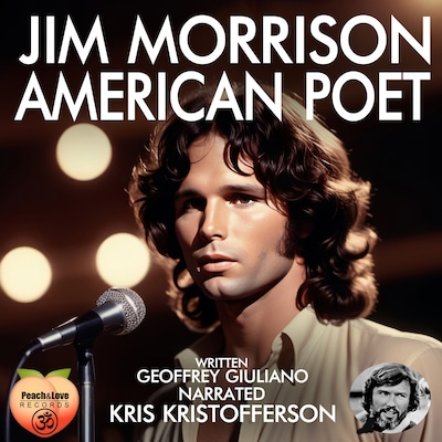 Jim Morrison American Poet – omslag til lydbogen af Geoffrey Giuliano