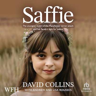 Saffie – omslag til lydbogen af David Collins, Andrew Roussos, Lisa Roussos