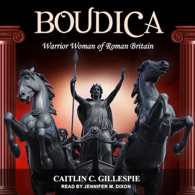 Boudica – omslag til lydbogen af Caitlin C. Gillespie
