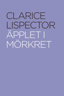 Äpplet i mörkret – omslag till ljudboken av Clarice Lispector