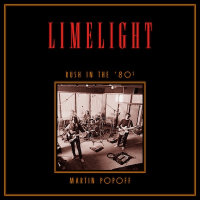 Limelight – omslag til lydbogen af Martin Popoff