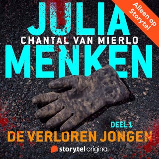 Julia Menken - Deel 1: De verloren jongen – omslag van het luisterboek van Chantal van Mierlo