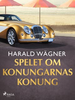 Spelet om konungarnas konung – omslag till ljudboken av Harald Wägner