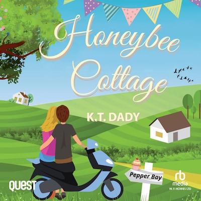 Honeybee Cottage – omslag til lydbogen af K.T Dady