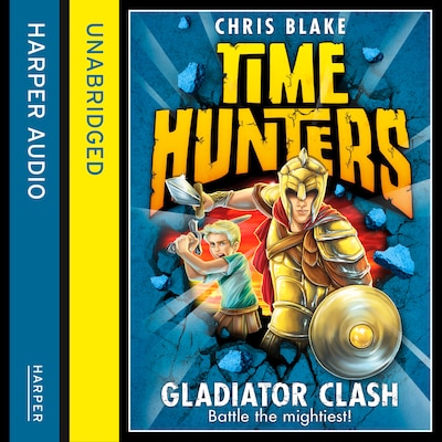 Gladiator Clash – okładka audiobooka, autor Chris Blake