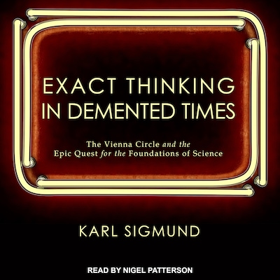 Exact Thinking in Demented Times – omslag til lydbogen af Karl Sigmund